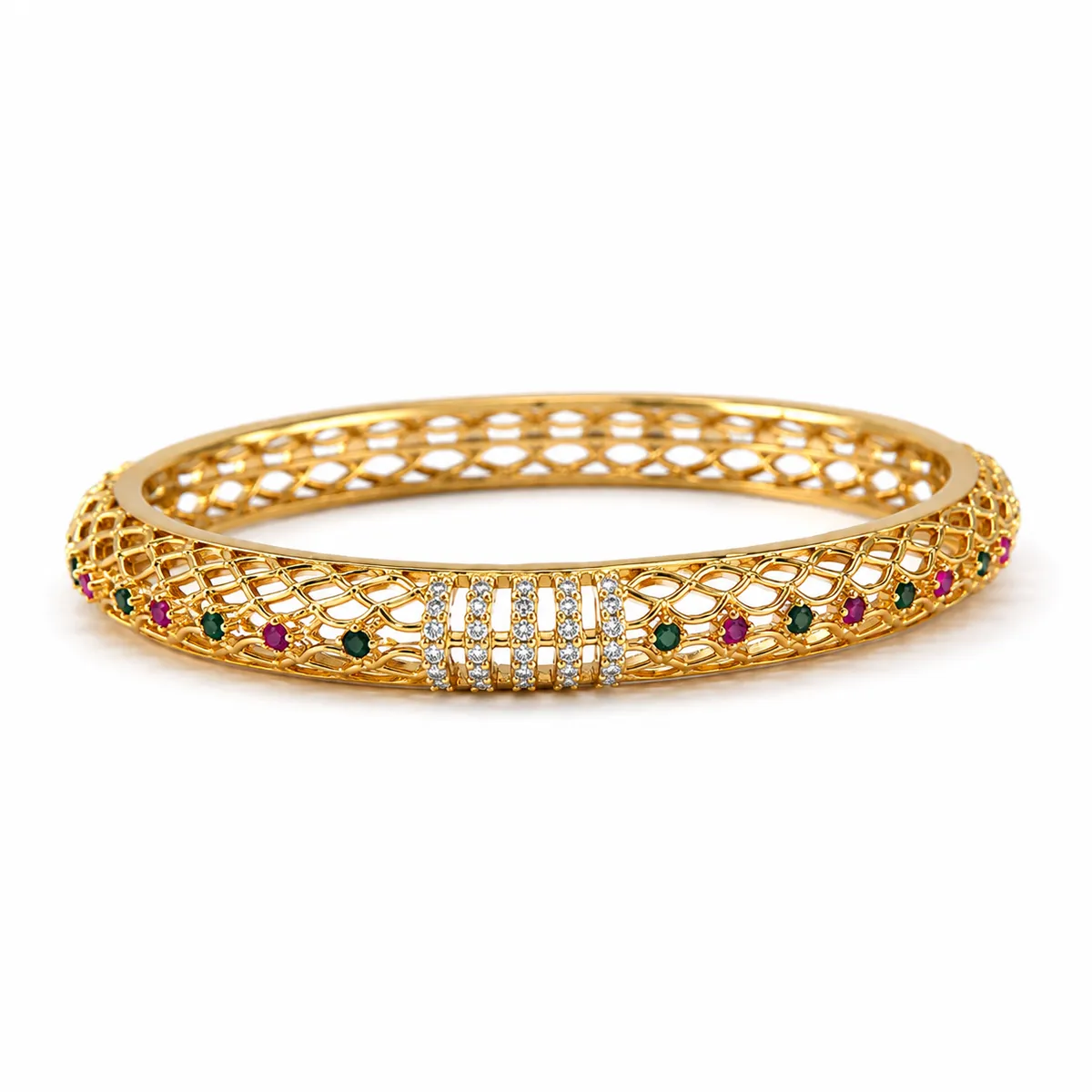 Mutli Stone Bangle Set
