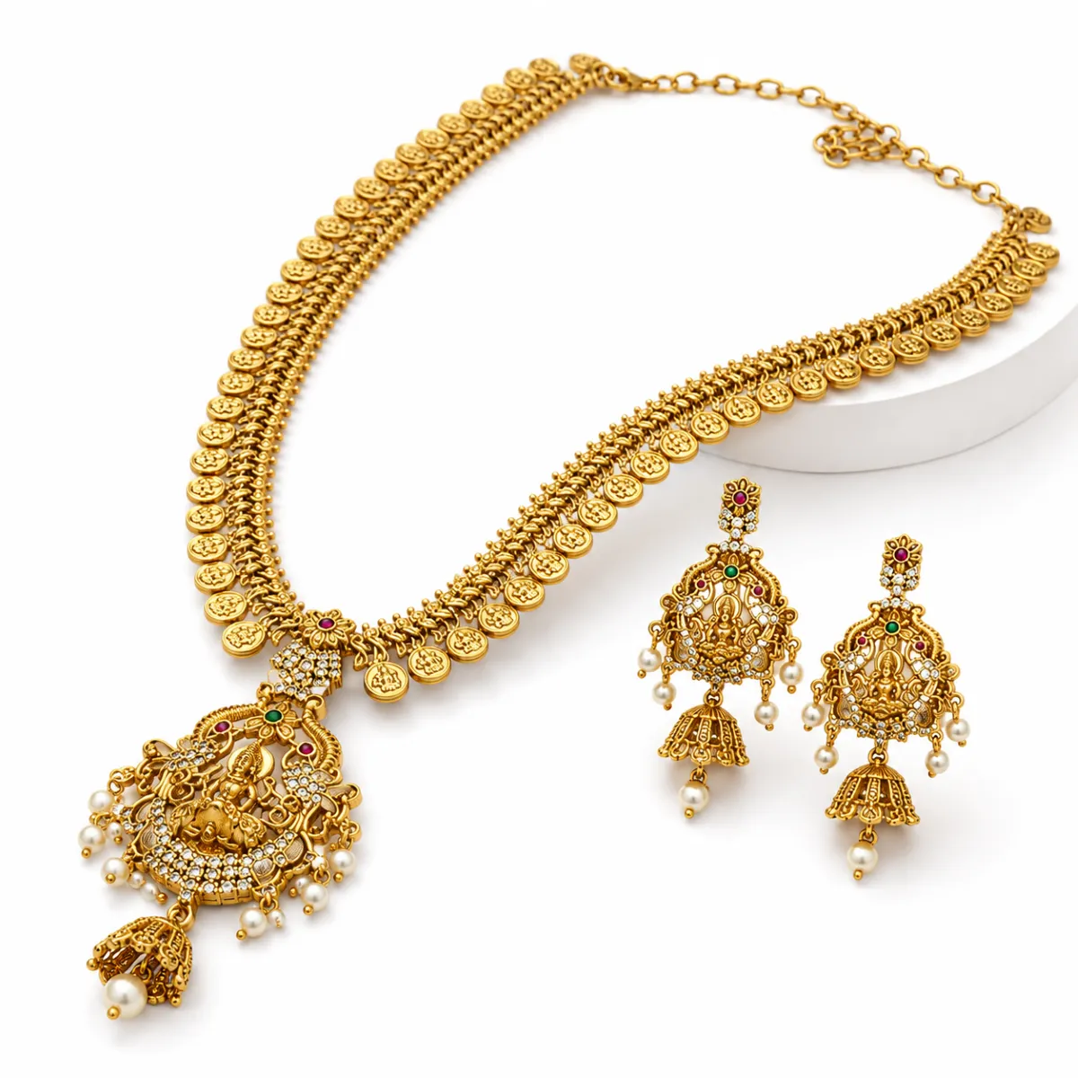 Elagant Laxmi Kaasu with Heavy Design Locket