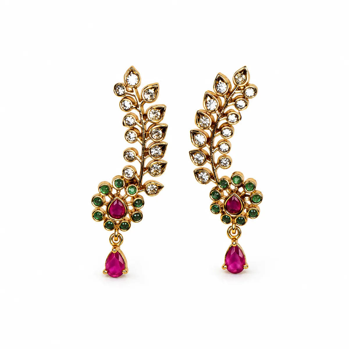 Multicolor Stone Earrings