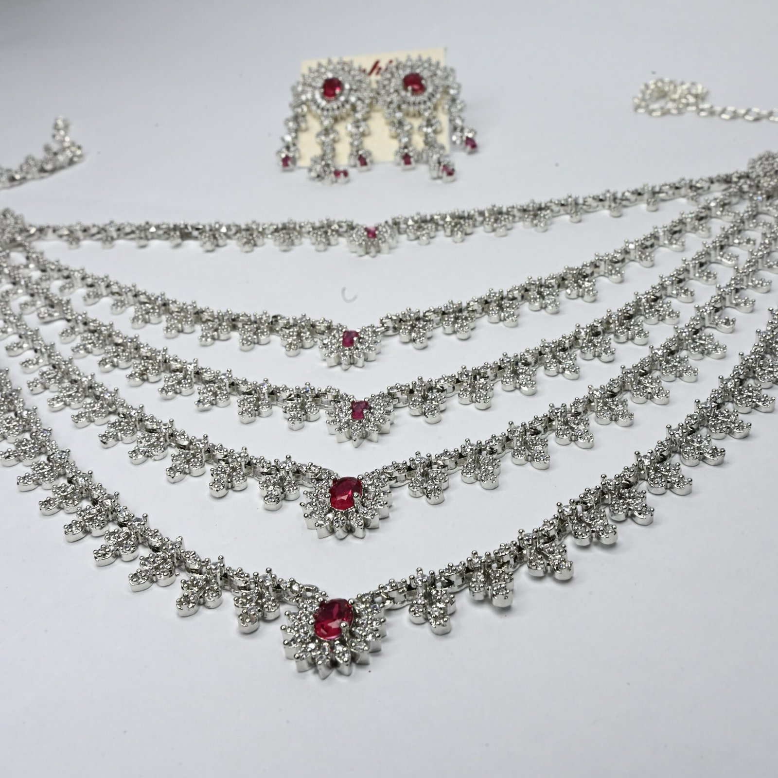 Grand Look 5 Layer Silver Long Haram