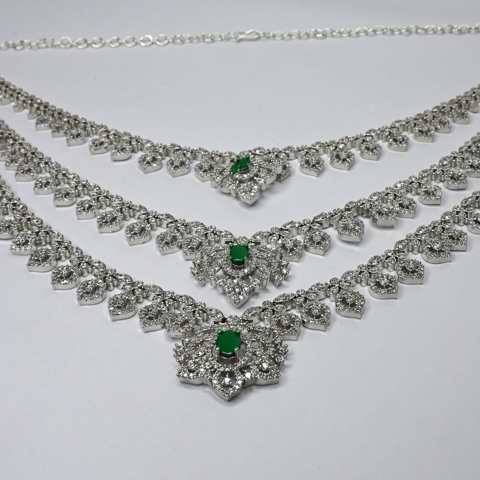 Premium 3 Layer Silver Long Haram
