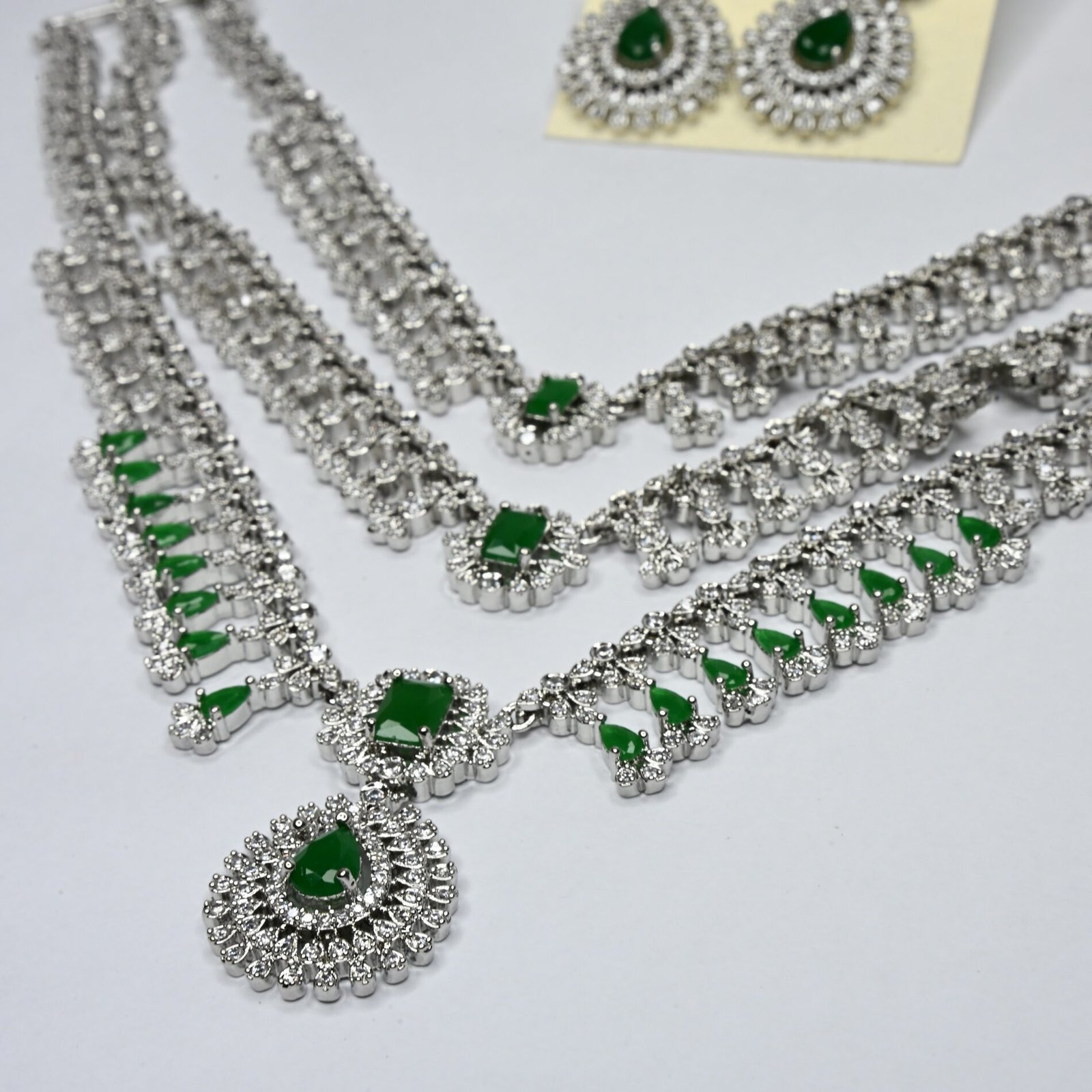 3 Layer Silver Long Haram