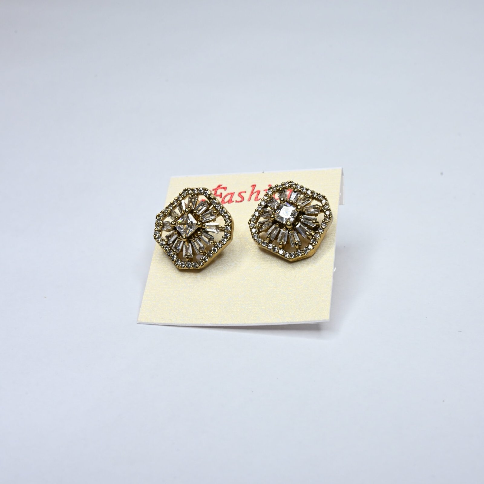 White stone Studs