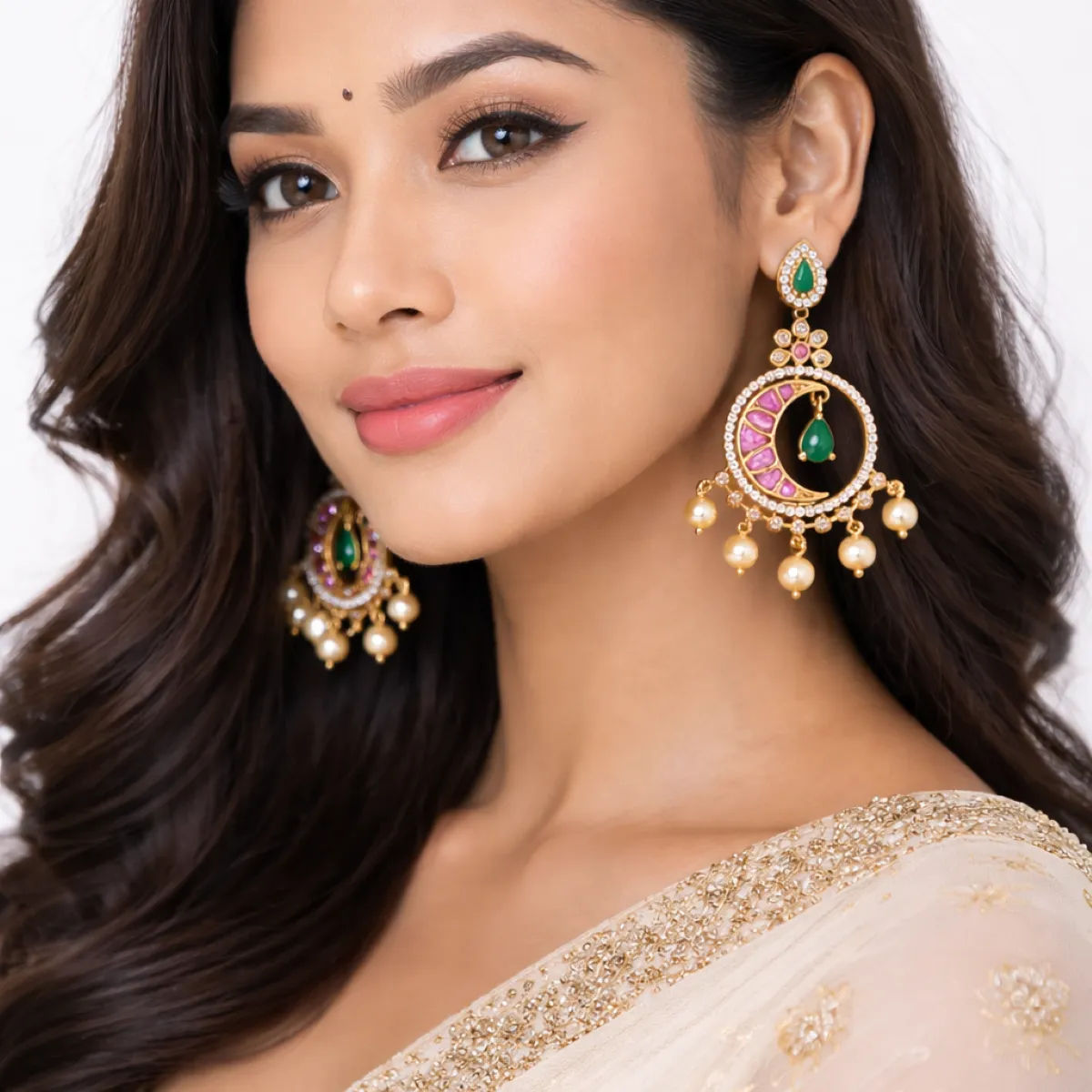 Elegant portrait in traditional saree (Square)_result Elegant portrait in traditional saree (Square)_result
